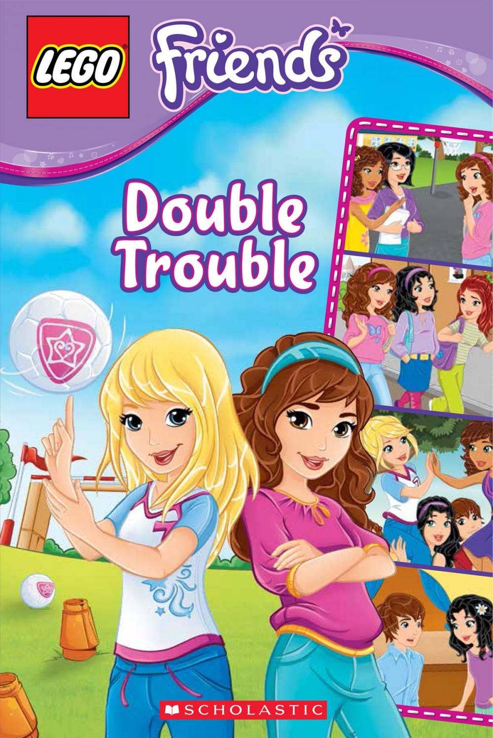 Big bigCover of LEGO Friends: Double Trouble (Comic Reader #3)