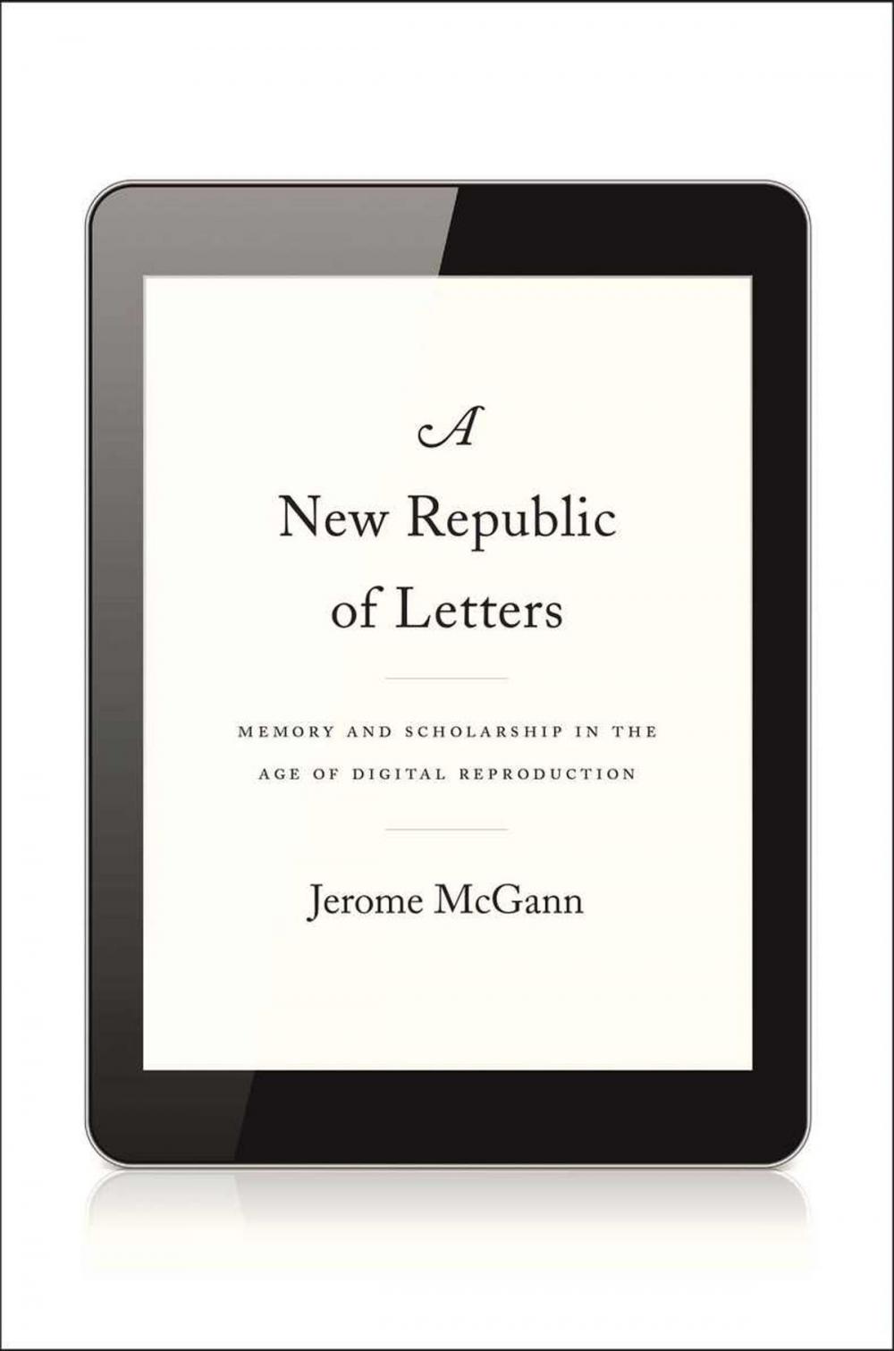 Big bigCover of A New Republic of Letters