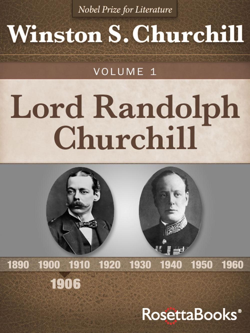 Big bigCover of Lord Randolph Churchill, Volume I