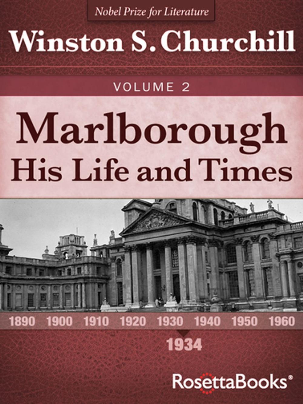 Big bigCover of Marlborough: His Life and Times, 1934