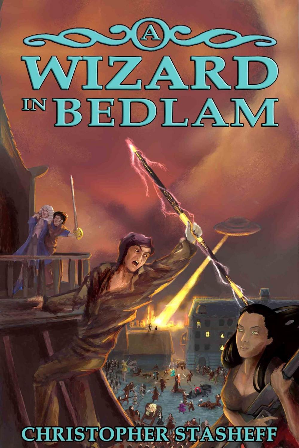 Big bigCover of A Wizard in Bedlam