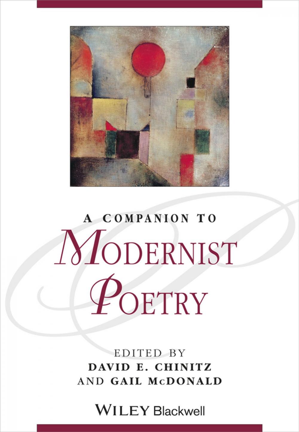 Big bigCover of A Companion to Modernist Poetry