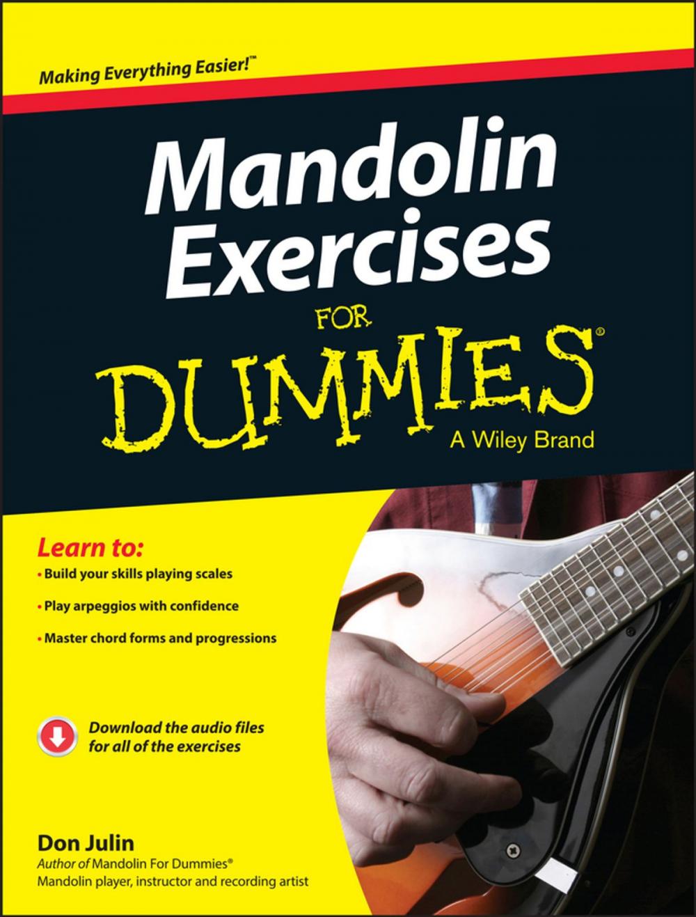 Big bigCover of Mandolin Exercises For Dummies