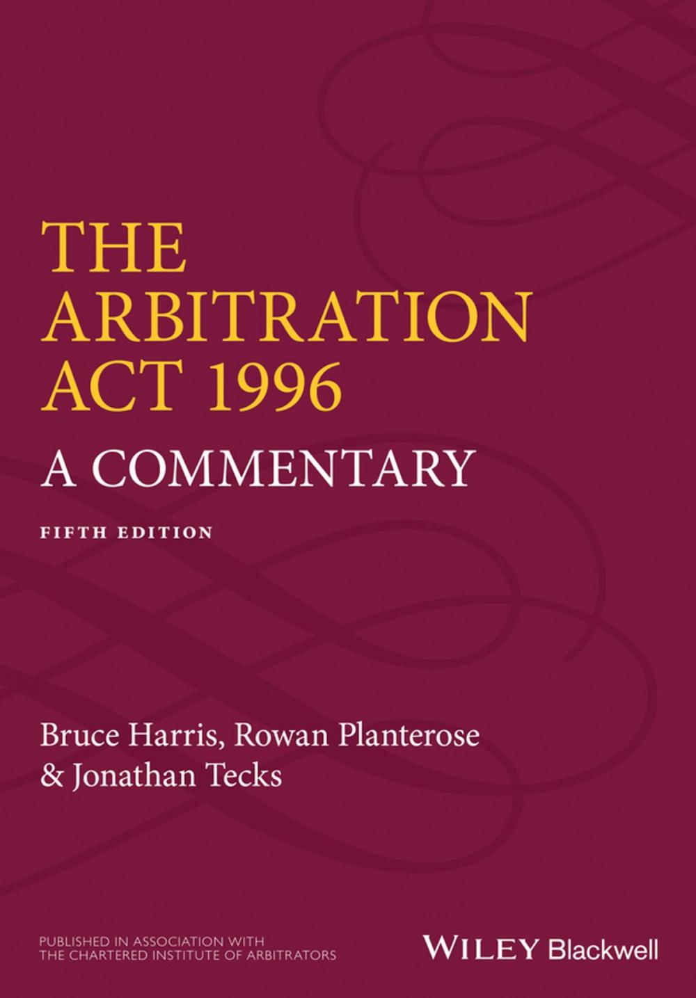 Big bigCover of The Arbitration Act 1996