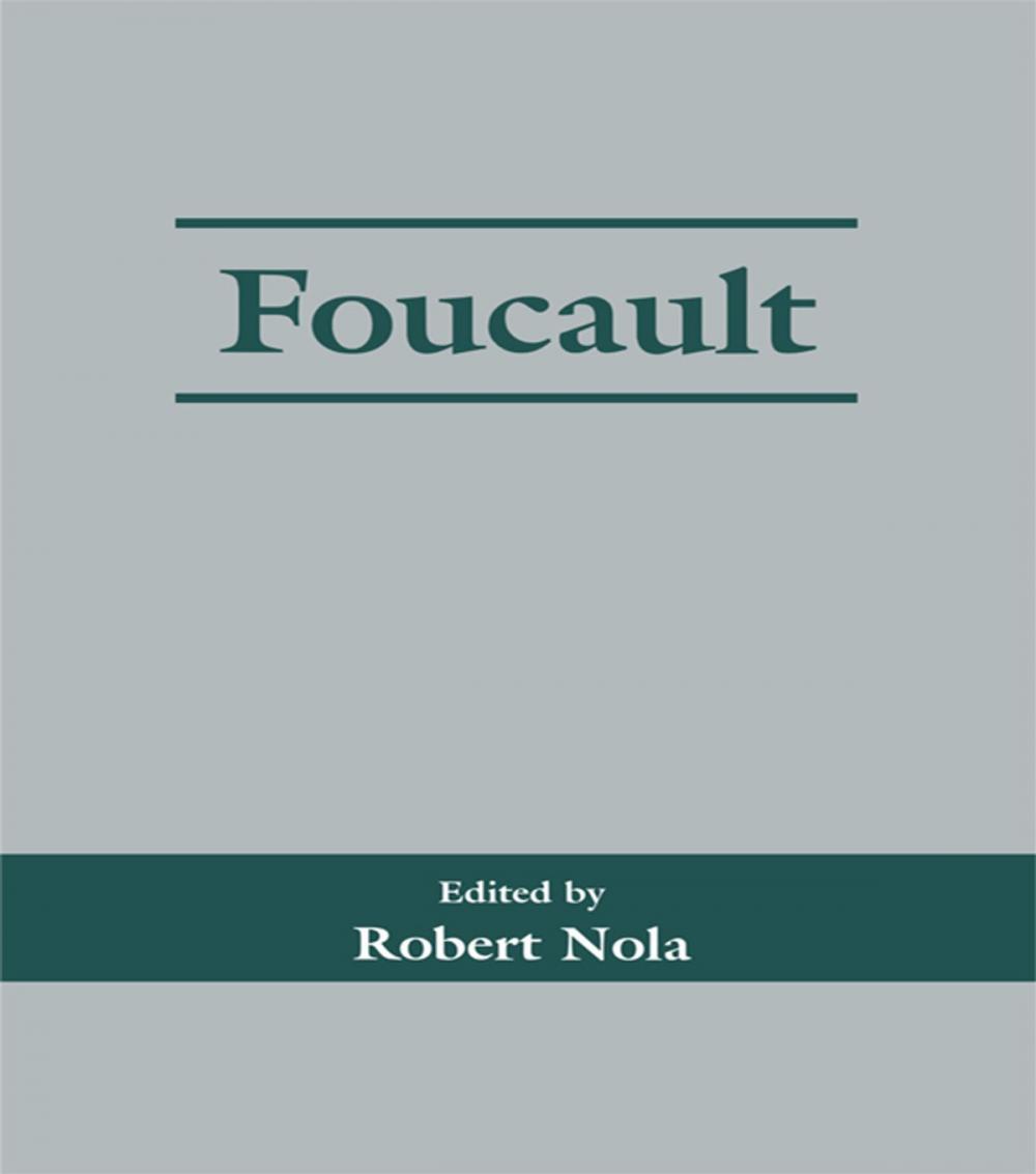 Big bigCover of Foucault