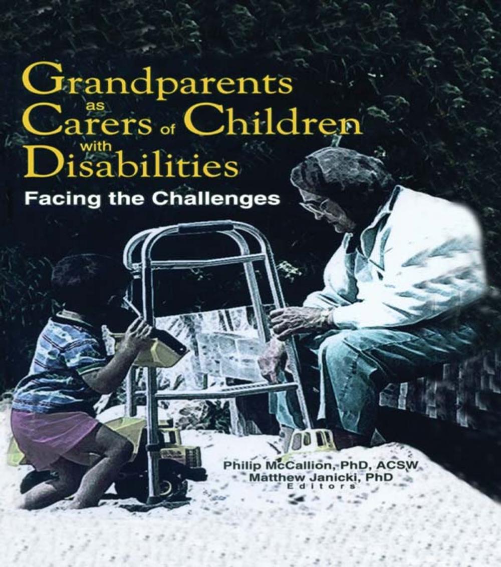 Big bigCover of Grandparents as Carers of Children with Disabilities