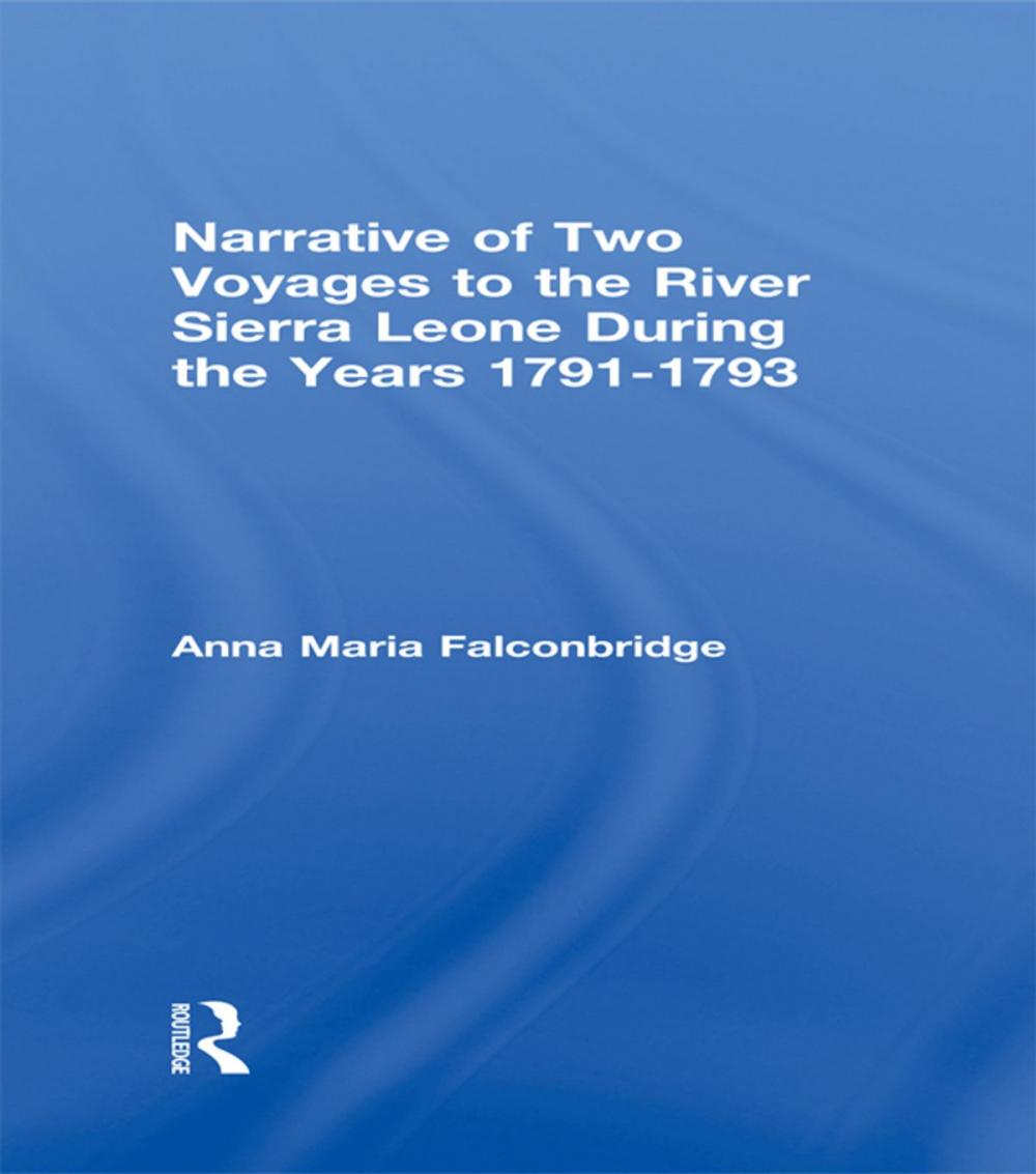 Big bigCover of Narrative of Two Voyages to the River Sierra Leone During the Years 1791-1793