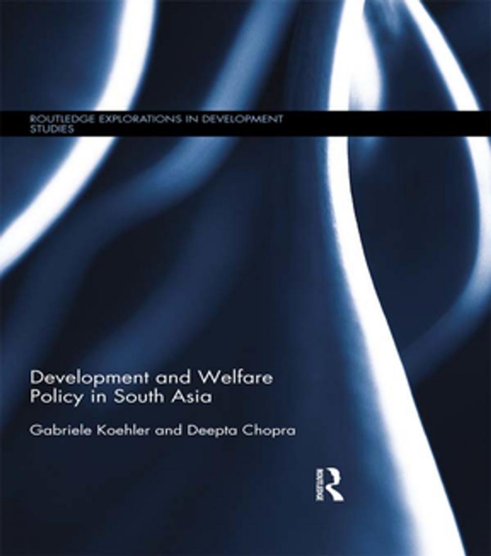 Big bigCover of Development and Welfare Policy in South Asia