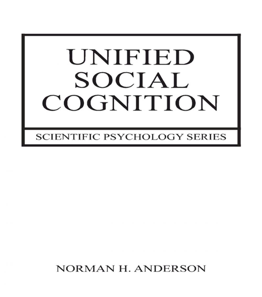 Big bigCover of Unified Social Cognition