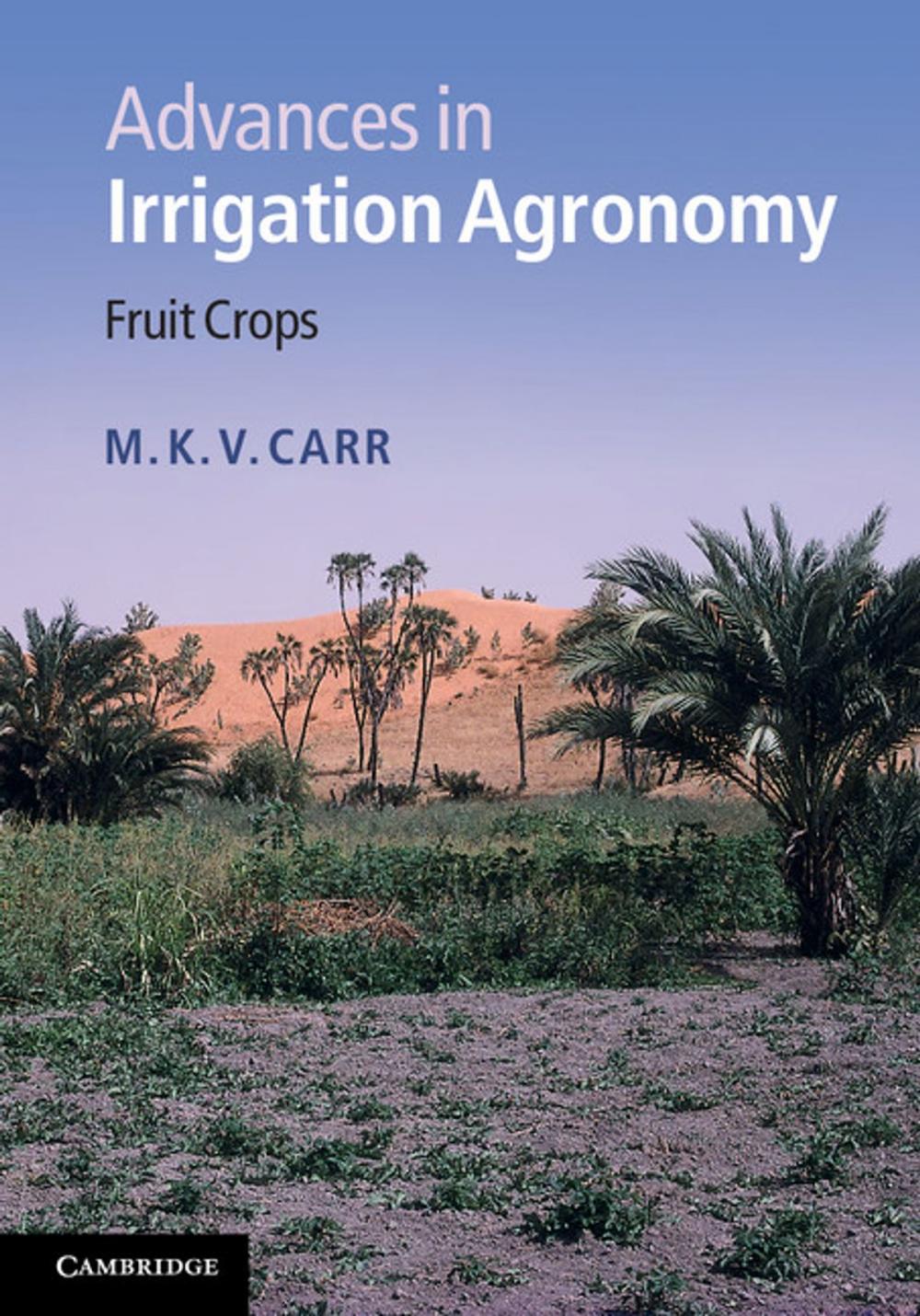 Big bigCover of Advances in Irrigation Agronomy