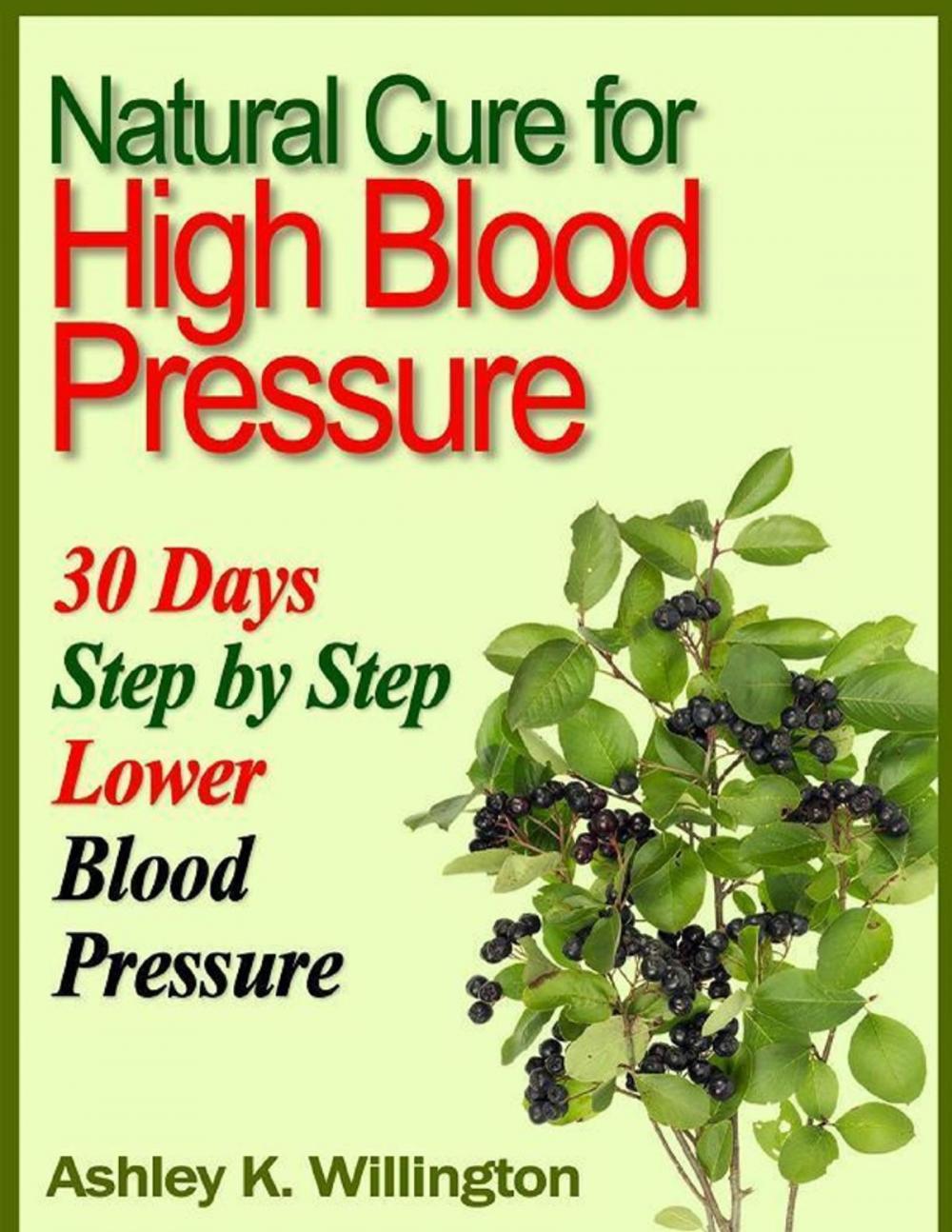 Big bigCover of Natural Cure for High Blood Pressure: 30 Days Step By Step Lower Blood Pressure