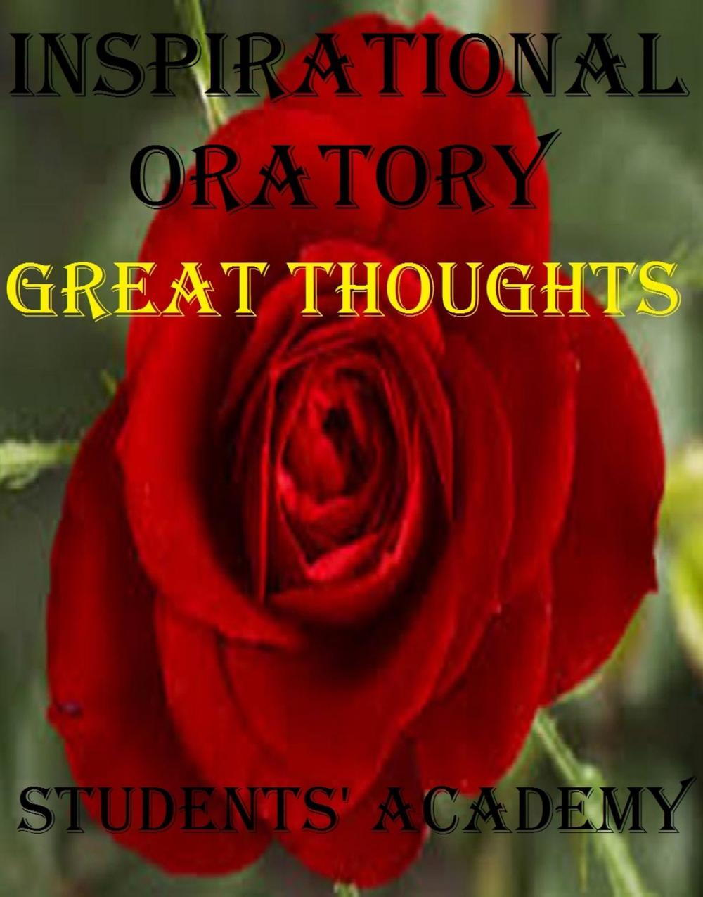 Big bigCover of Inspirational Oratory: Great Thoughts