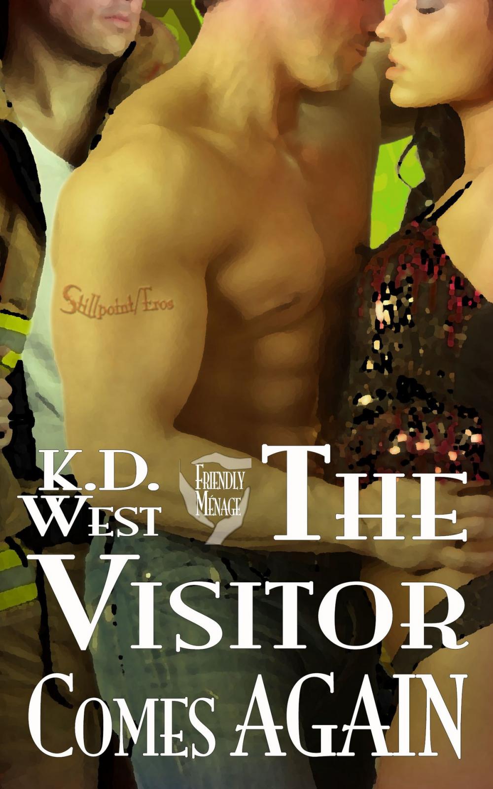 Big bigCover of The Visitor Comes Again: a Friendly MMF Menage Tale