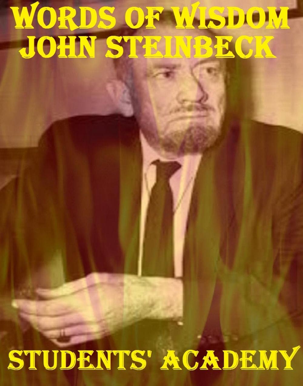 Big bigCover of Words of Wisdom: John Steinbeck