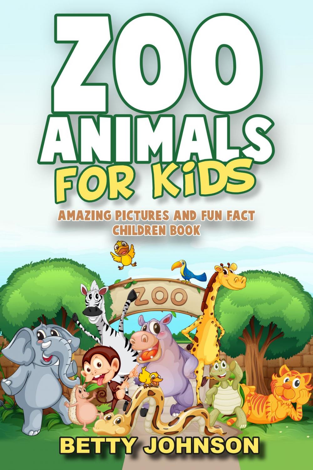 Big bigCover of Zoo Animals for Kids: Amazing Pictures and Fun Fact Children Book (Children's Book Age 4-8) (Discover Animals Series)