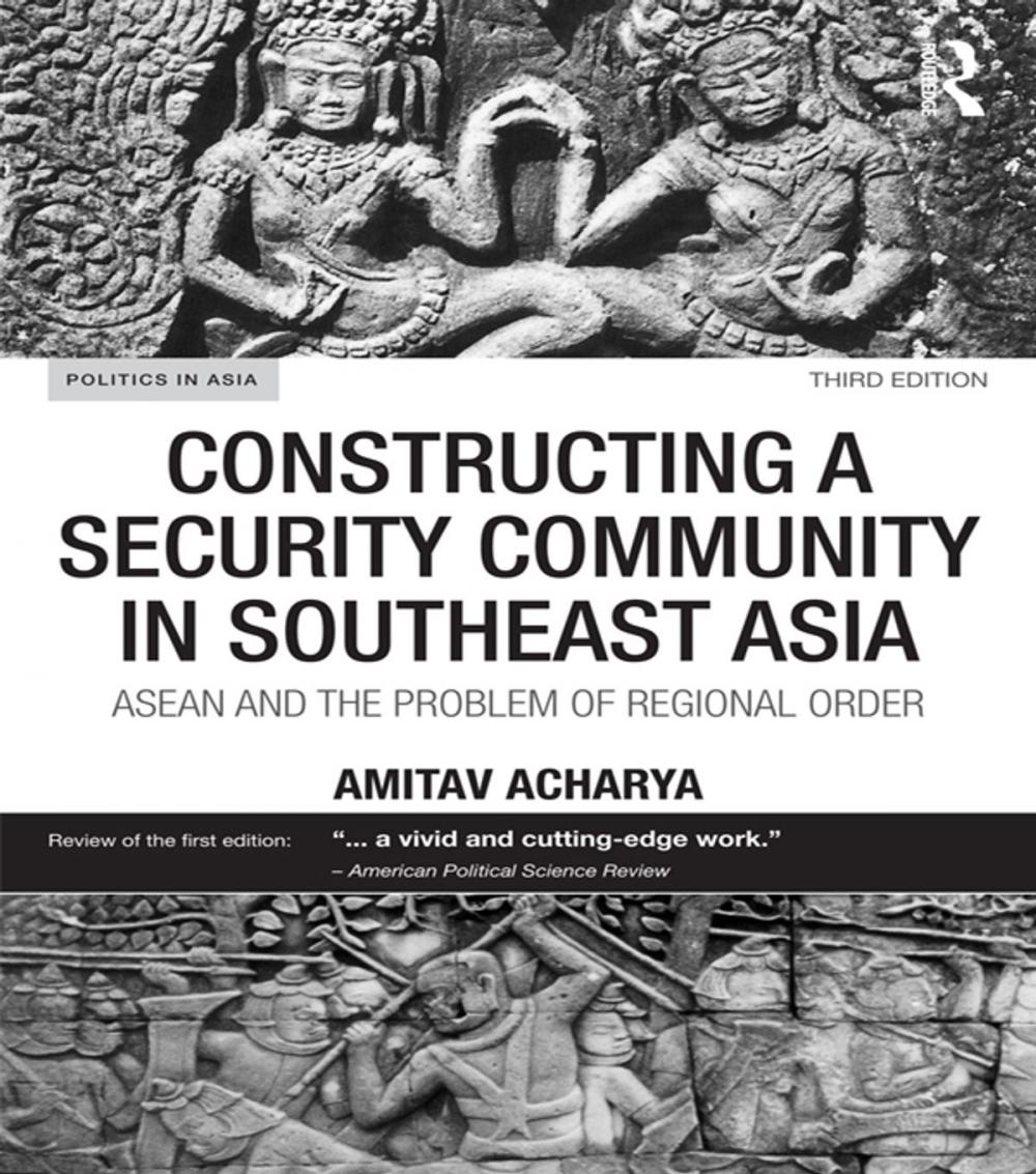 Big bigCover of Constructing a Security Community in Southeast Asia