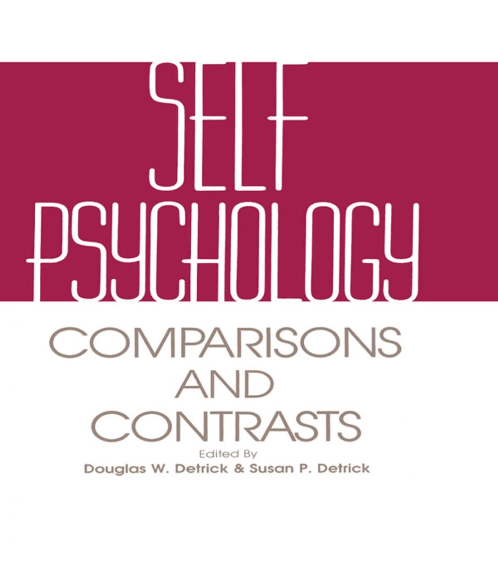 Big bigCover of Self Psychology