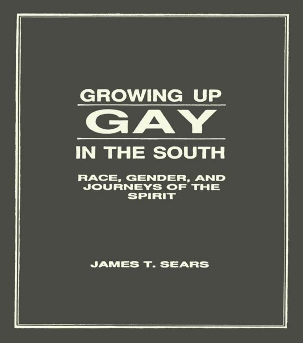 Big bigCover of Growing Up Gay in the South