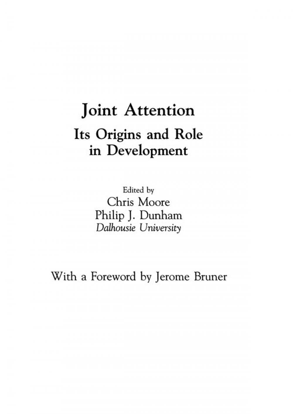 Big bigCover of Joint Attention