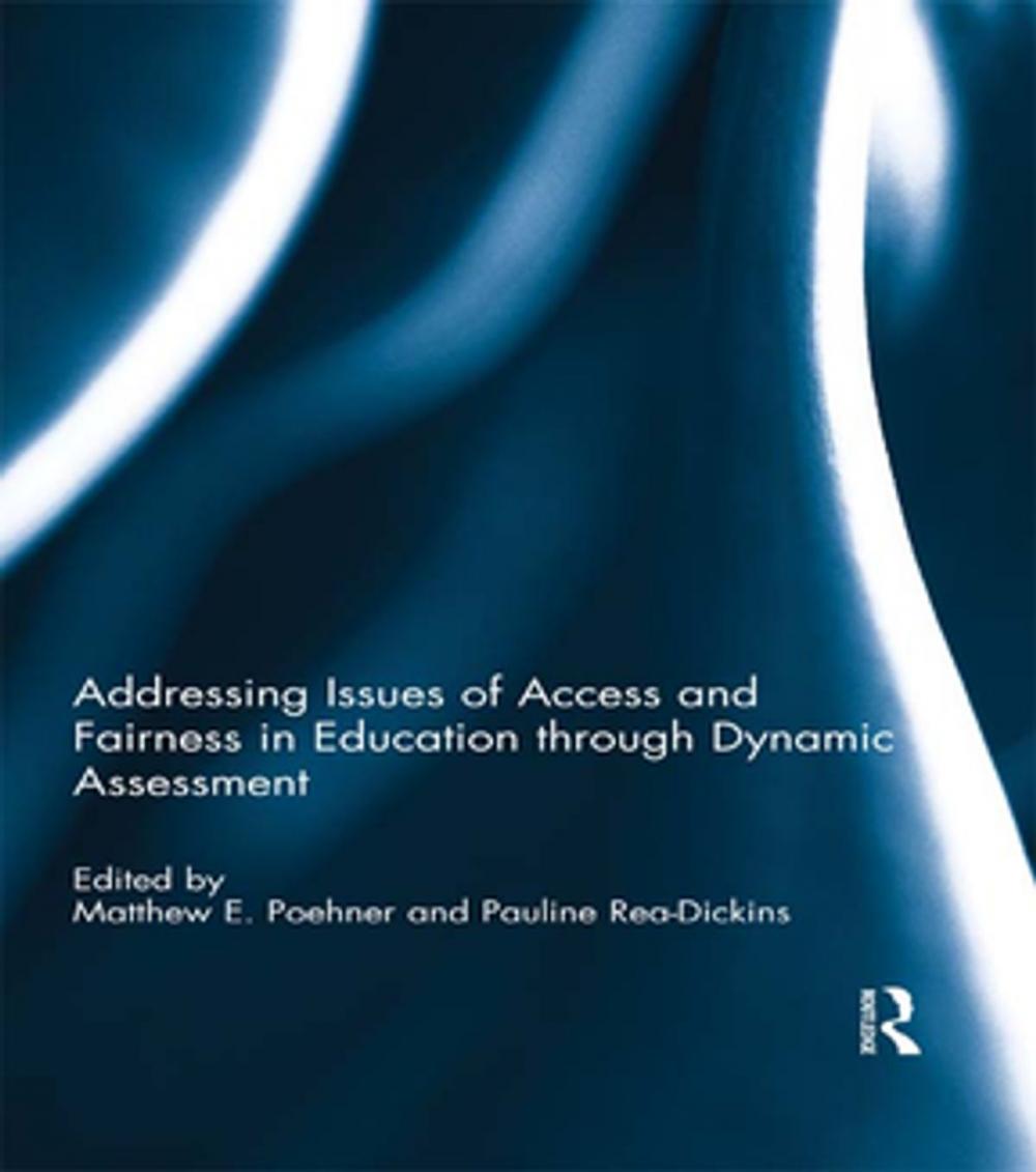 Big bigCover of Addressing Issues of Access and Fairness in Education through Dynamic Assessment