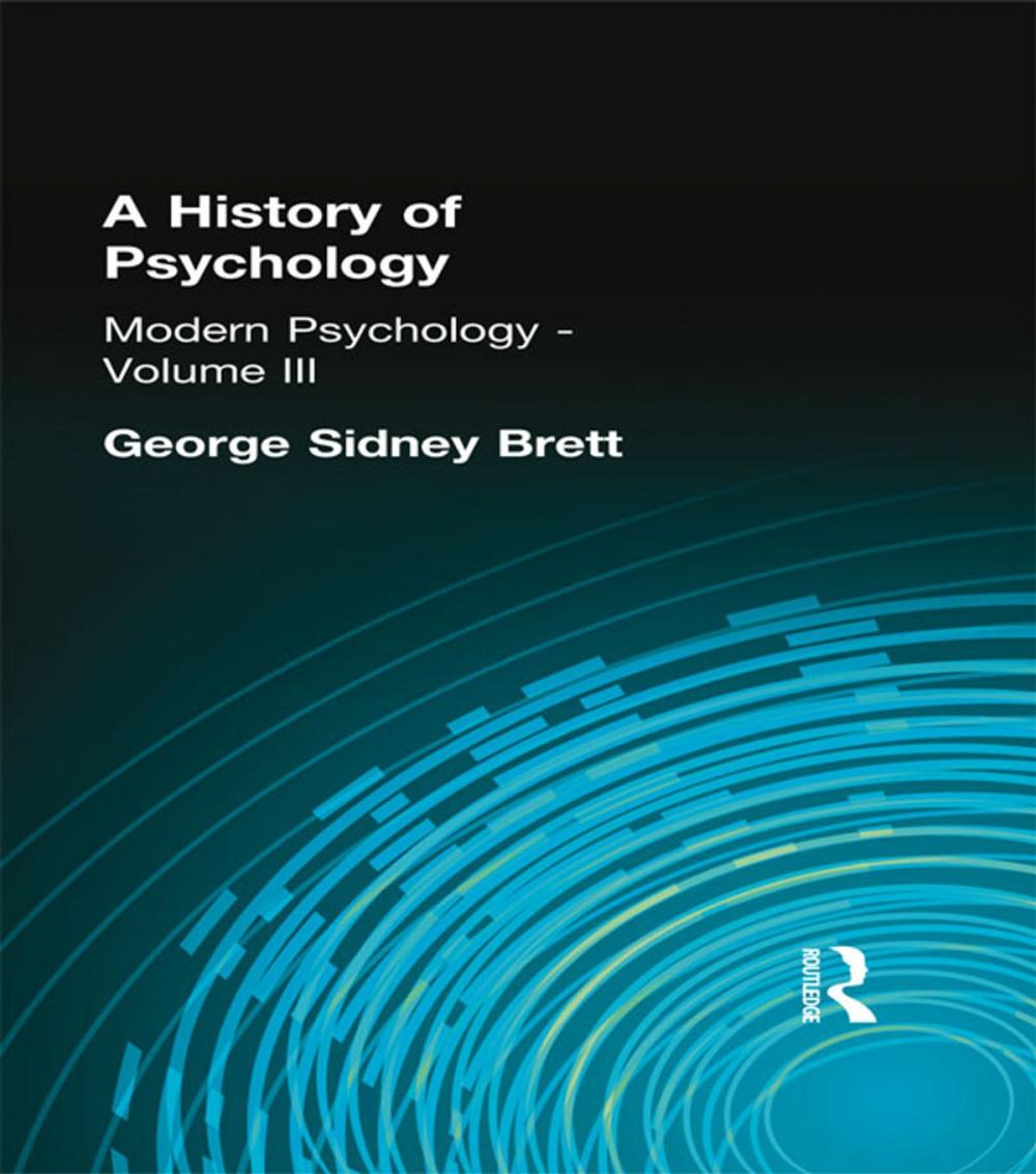 Big bigCover of A History of Psychology