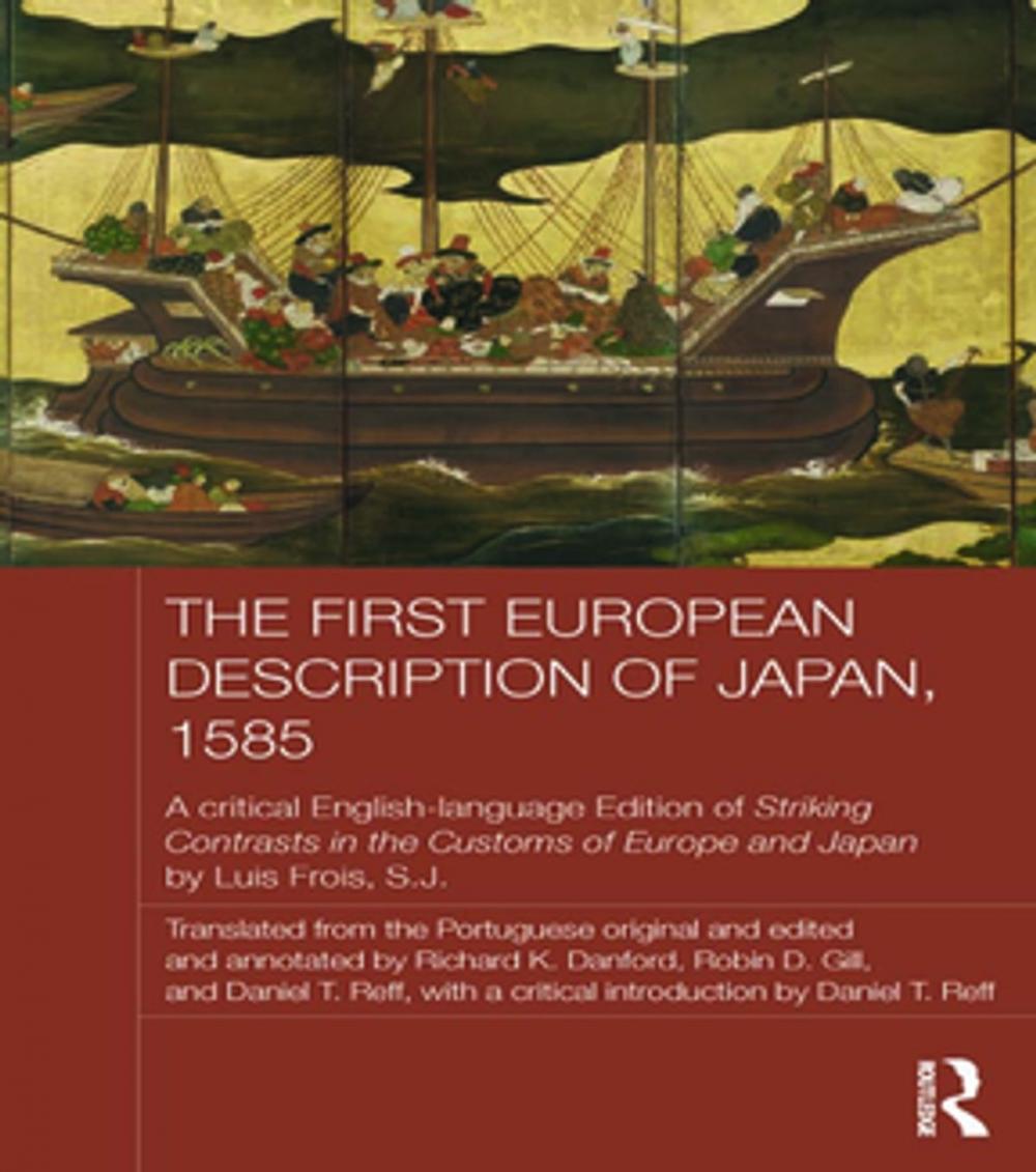 Big bigCover of The First European Description of Japan, 1585