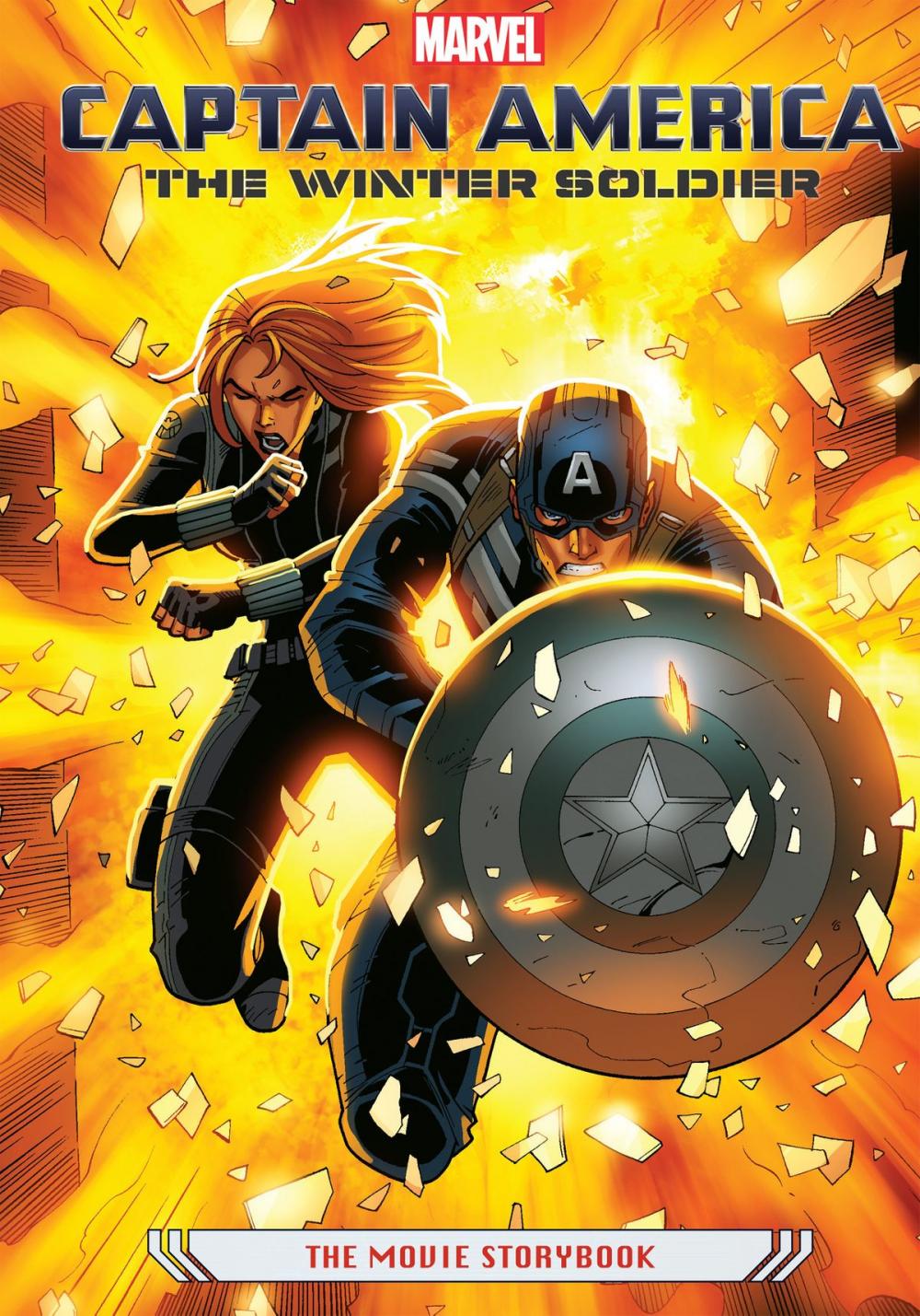 Big bigCover of Captain America: The Winter Soldier - The Movie Storybook