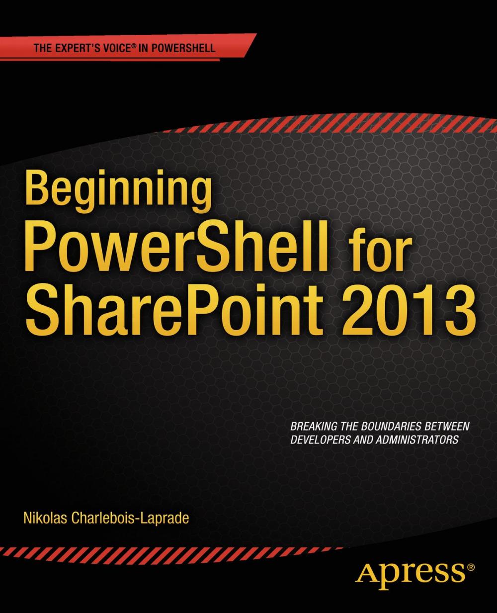 Big bigCover of Beginning PowerShell for SharePoint 2013