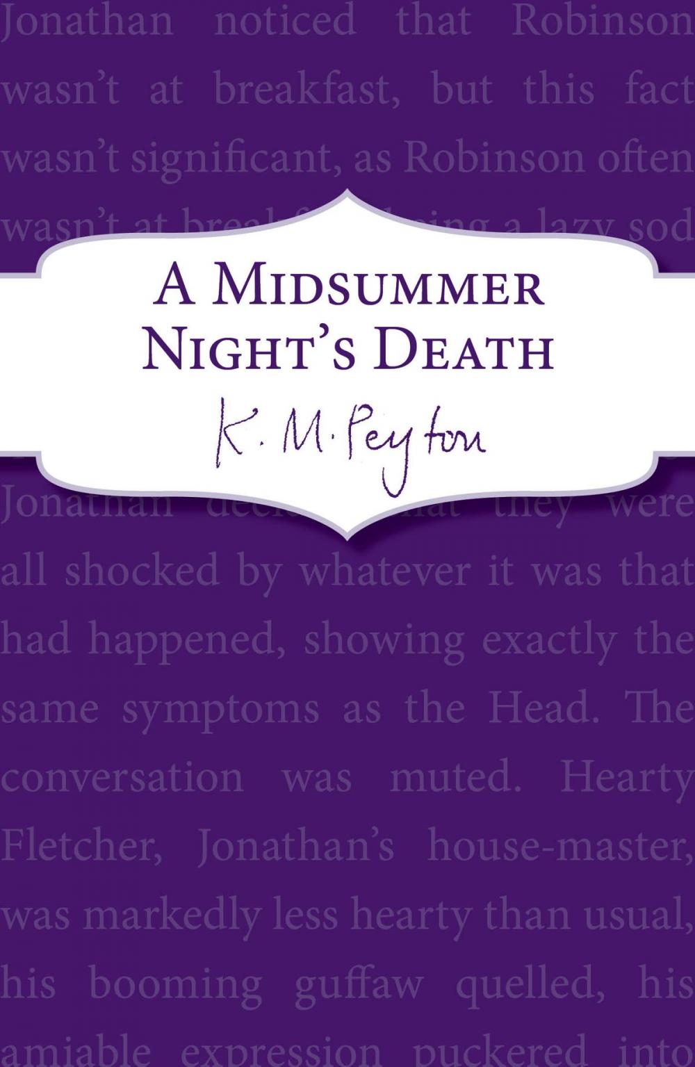 Big bigCover of A Midsummer Night's Death