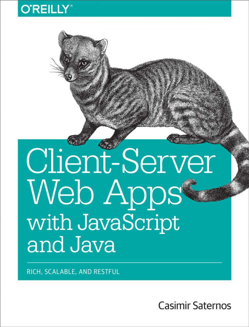 Big bigCover of Client-Server Web Apps with JavaScript and Java