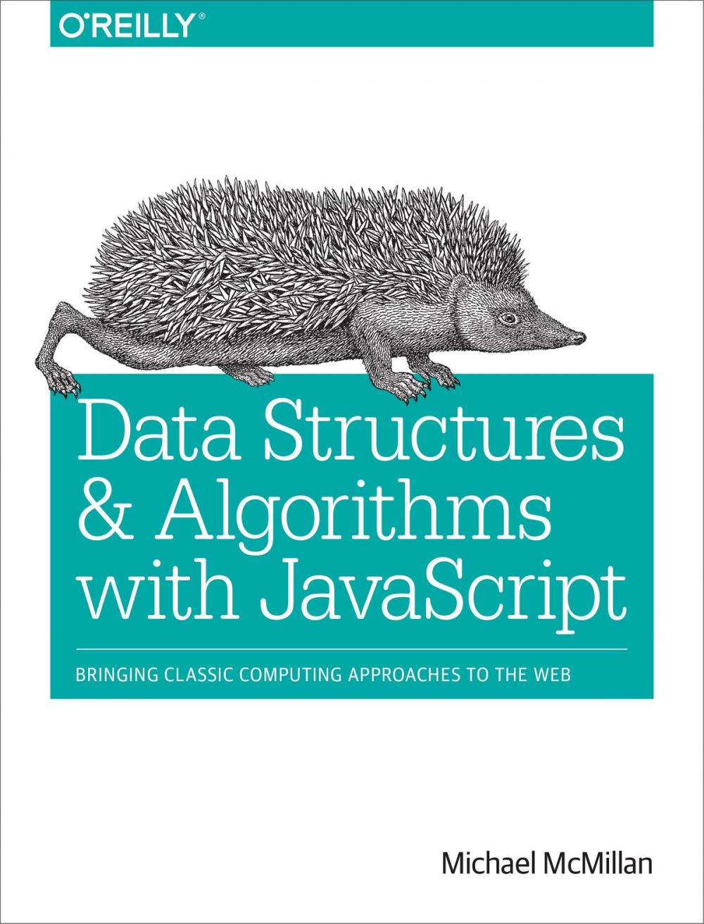 Big bigCover of Data Structures and Algorithms with JavaScript