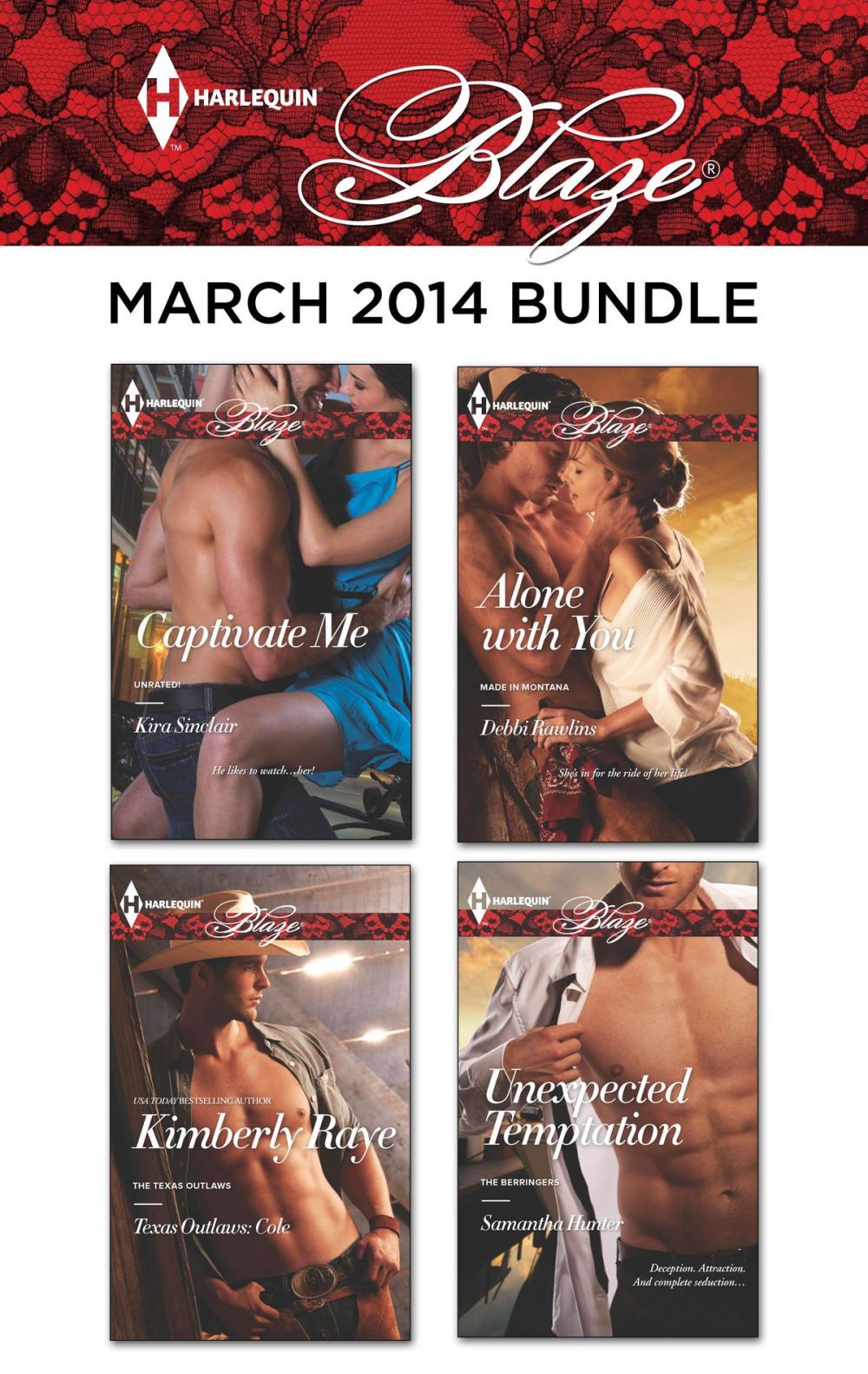 Big bigCover of Harlequin Blaze March 2014 Bundle