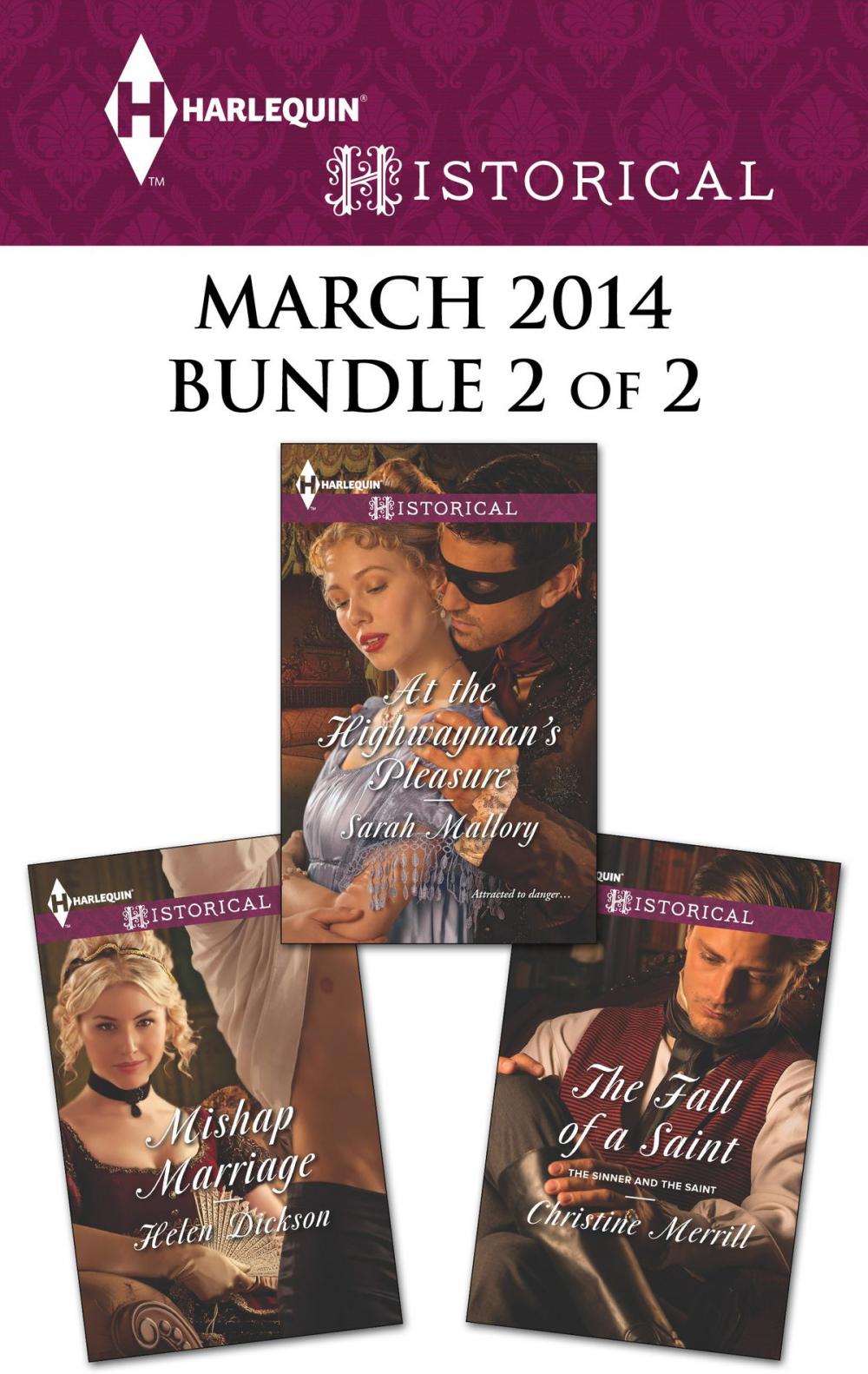 Big bigCover of Harlequin Historical March 2014 - Bundle 2 of 2