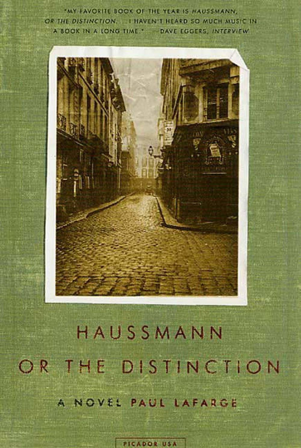 Big bigCover of Haussmann, or the Distinction