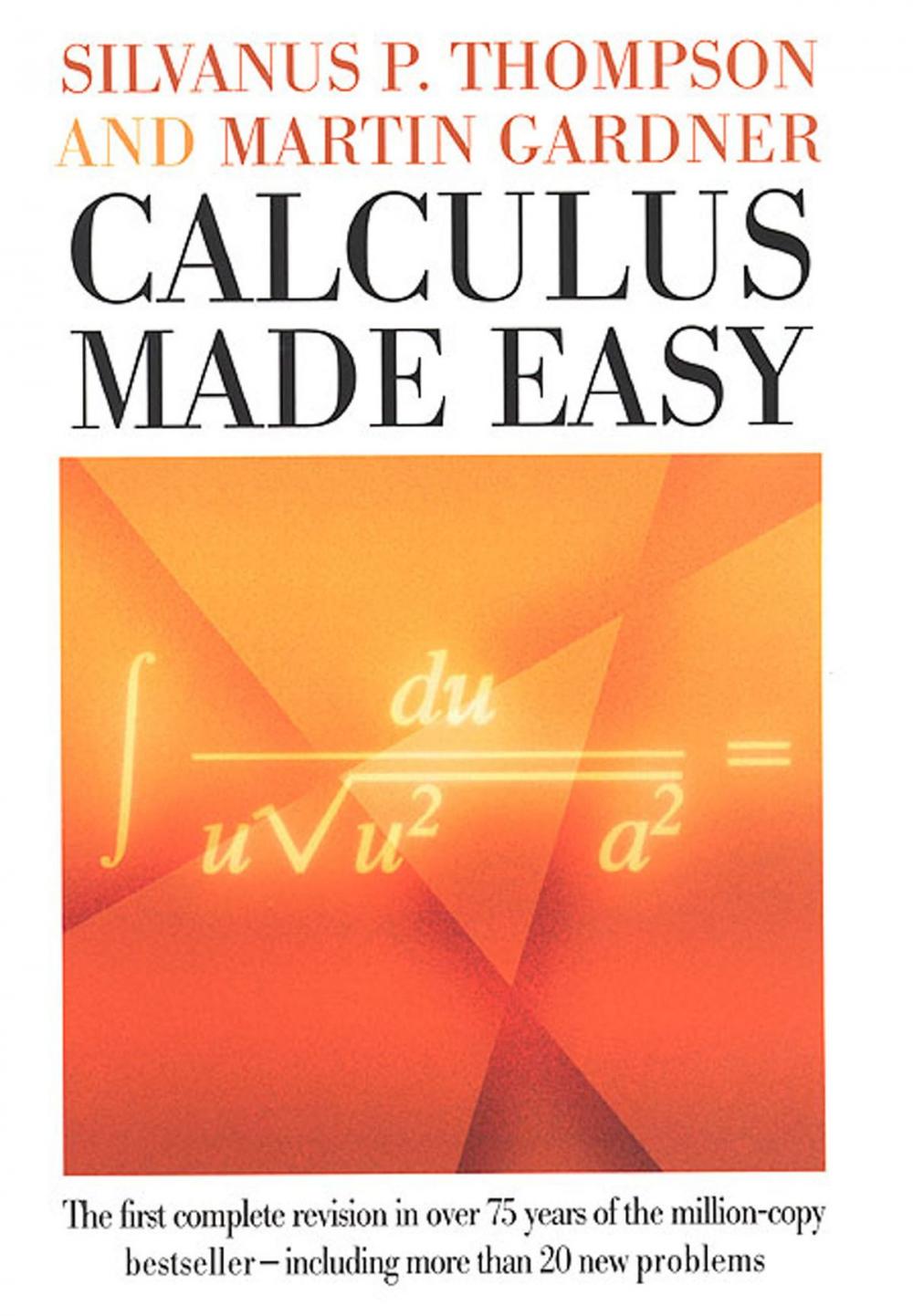 Big bigCover of Calculus Made Easy