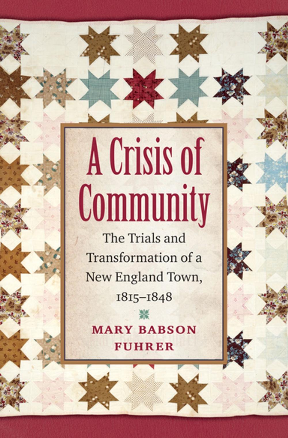 Big bigCover of A Crisis of Community