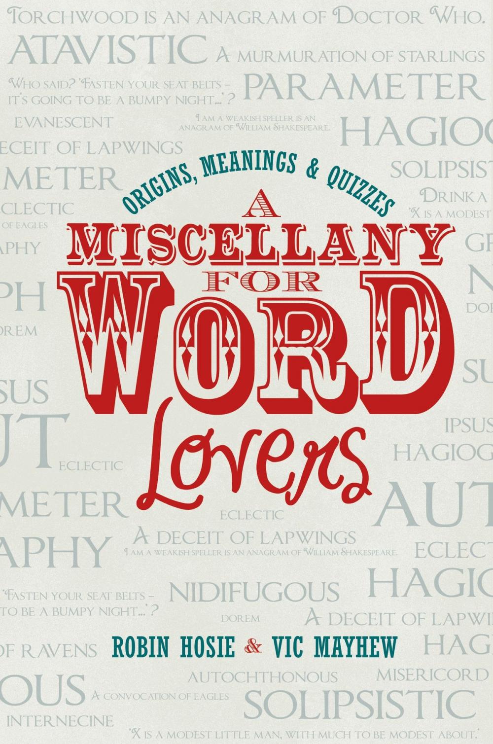 Big bigCover of A Miscellany for Word Lovers