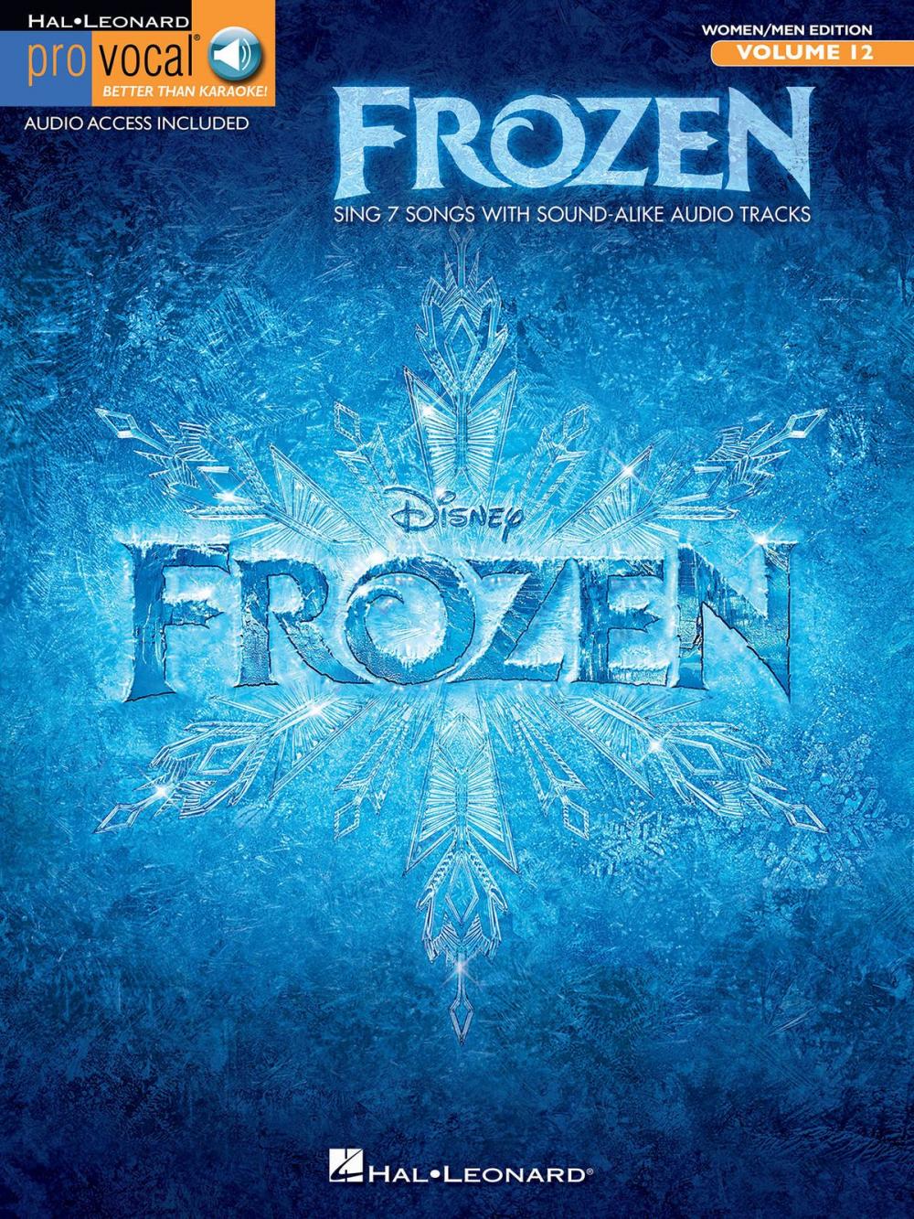 Big bigCover of Frozen - Pro Vocal Songbook (with Audio)