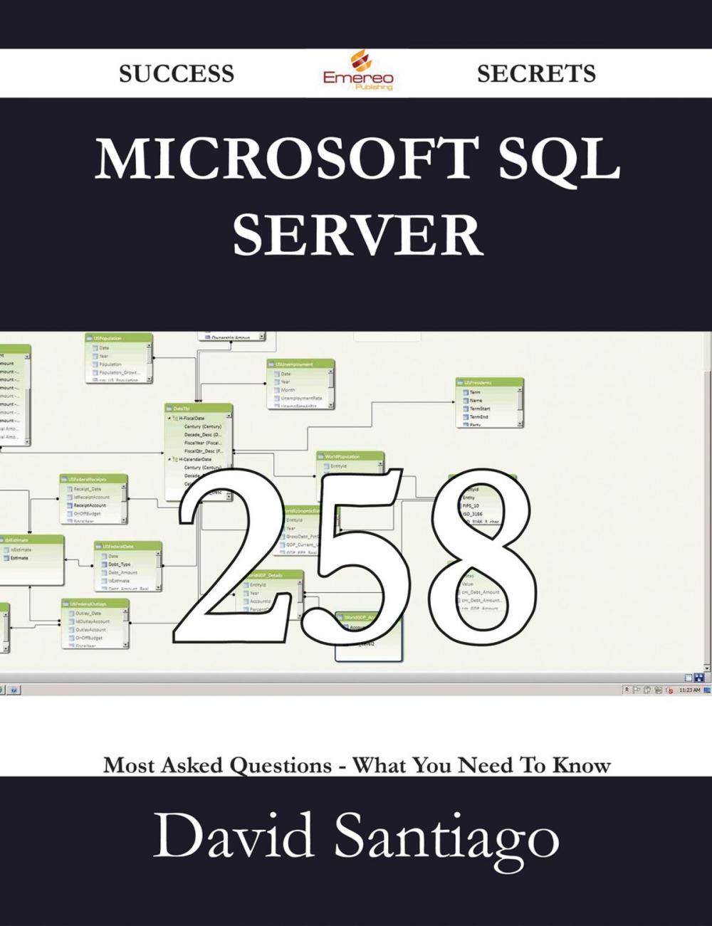 Big bigCover of Microsoft SQL Server 258 Success Secrets - 258 Most Asked Questions On Microsoft SQL Server - What You Need To Know