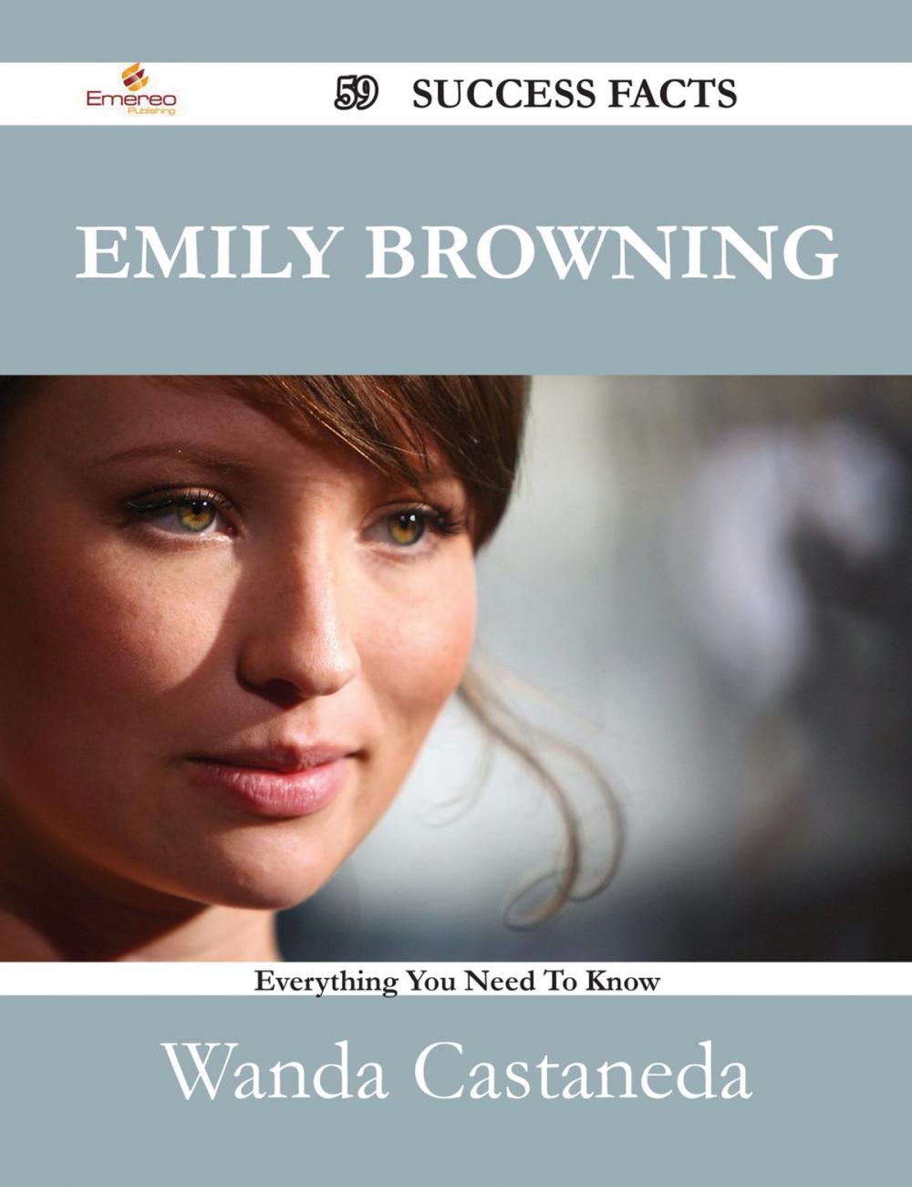 Big bigCover of Emily Browning 59 Success Facts - Everything you need to know about Emily Browning