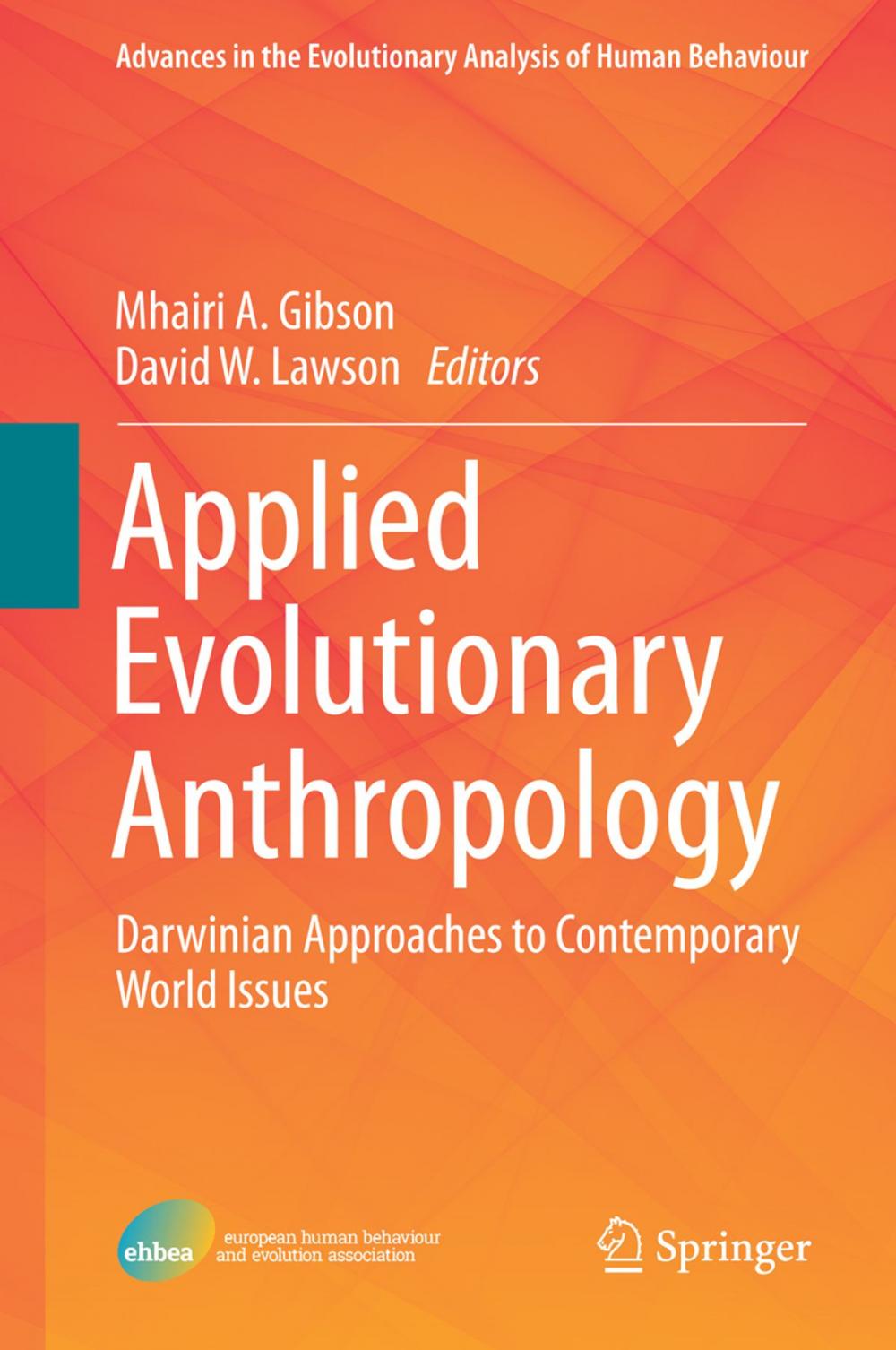 Big bigCover of Applied Evolutionary Anthropology