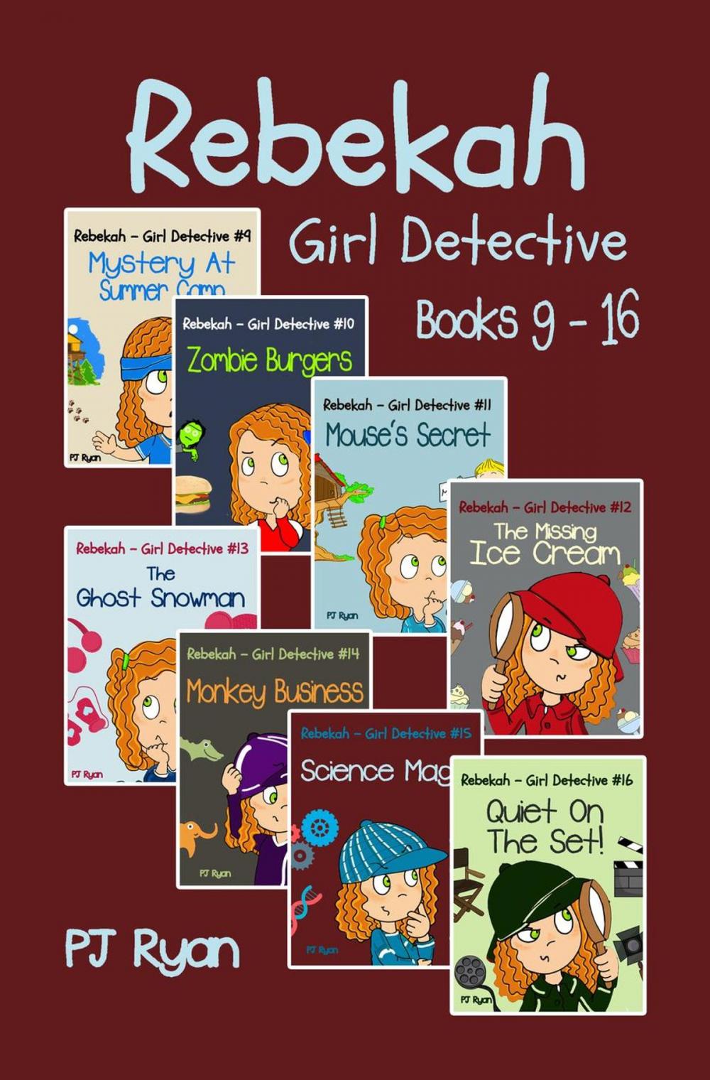 Big bigCover of Rebekah - Girl Detective Books 9-16: 8 Book Bundle