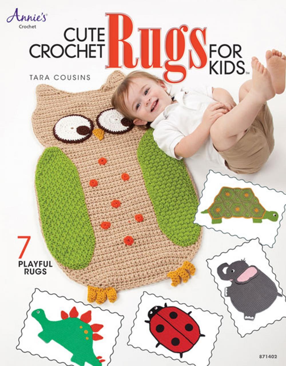 Big bigCover of Cute Crochet Rugs for Kids