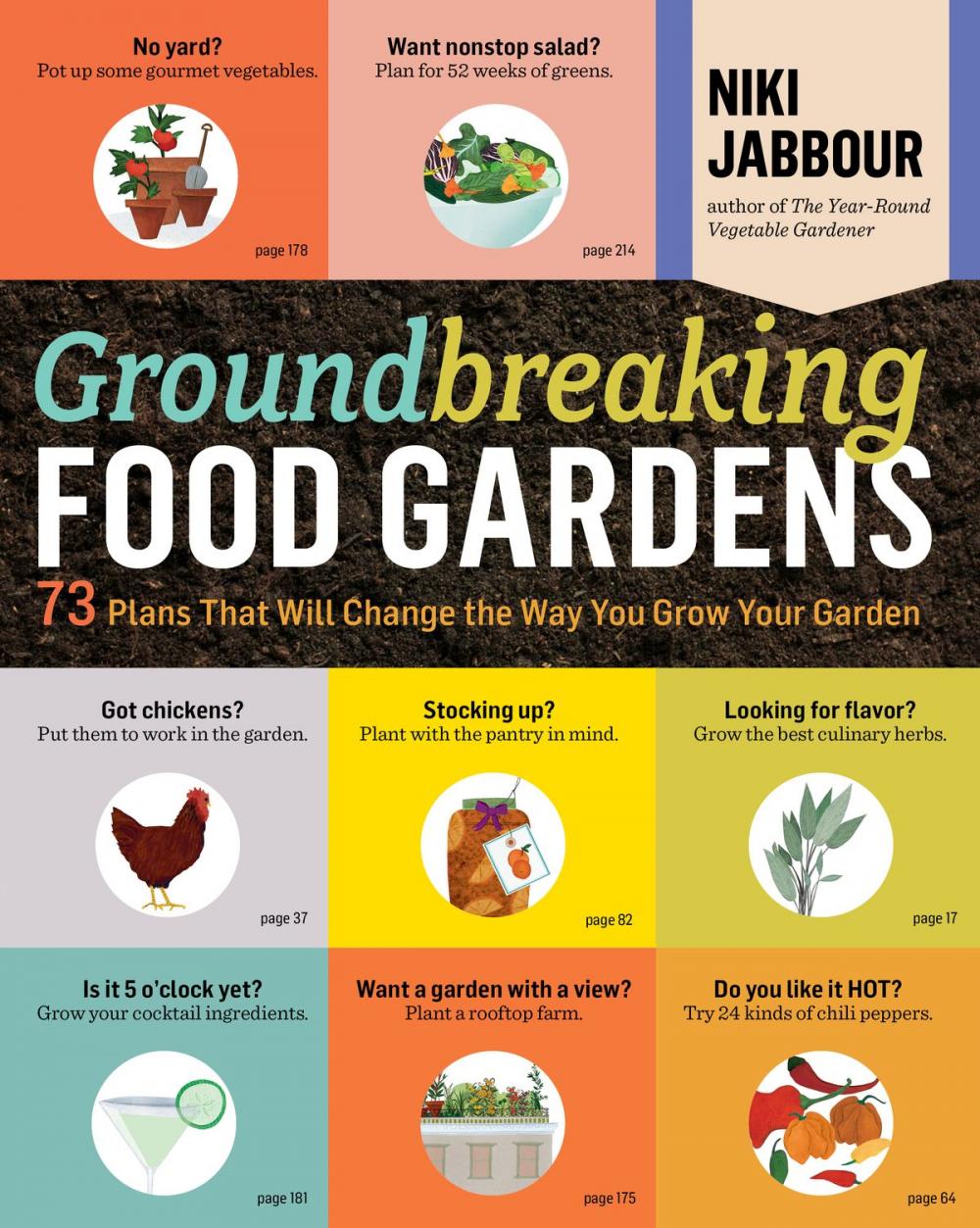 Big bigCover of Groundbreaking Food Gardens