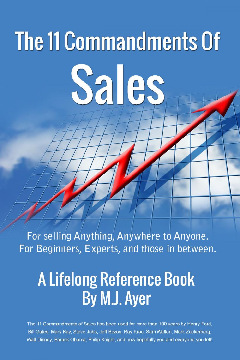 Big bigCover of 11 Commandments of Sales: For Selling Anything, Anywhere to Anyone