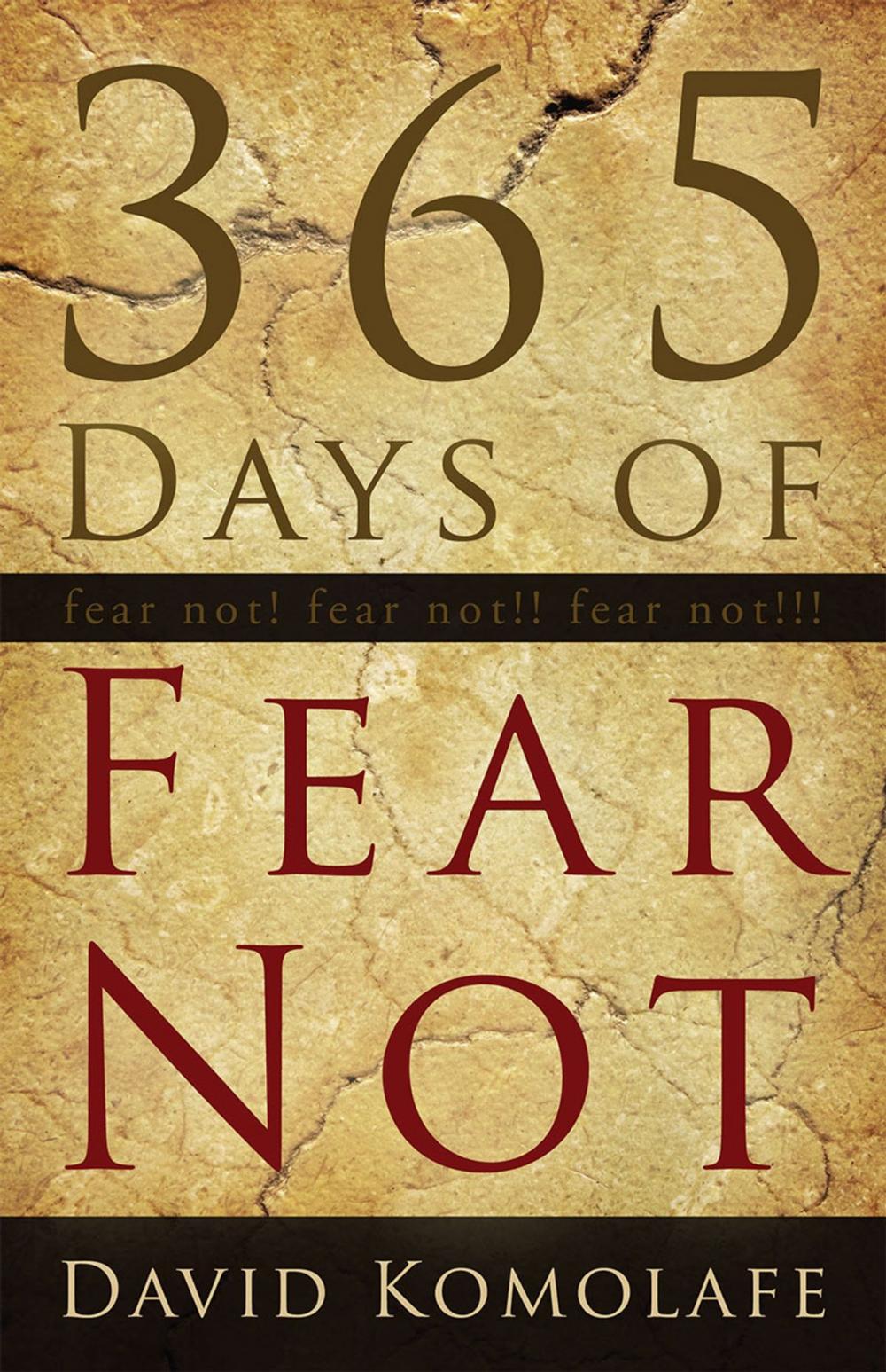 Big bigCover of 365 Days of Fear Not