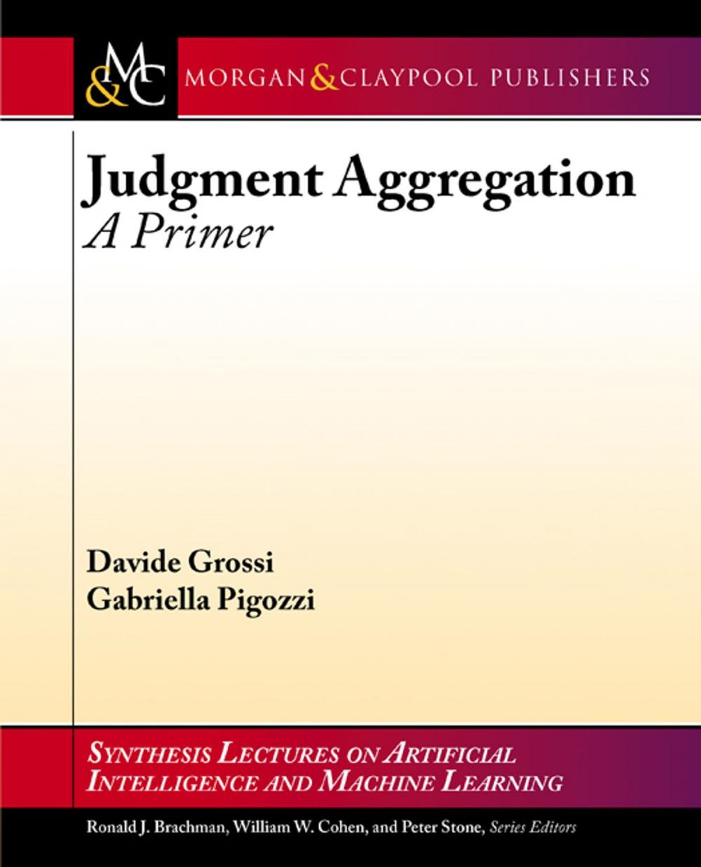 Big bigCover of Judgment Aggregation