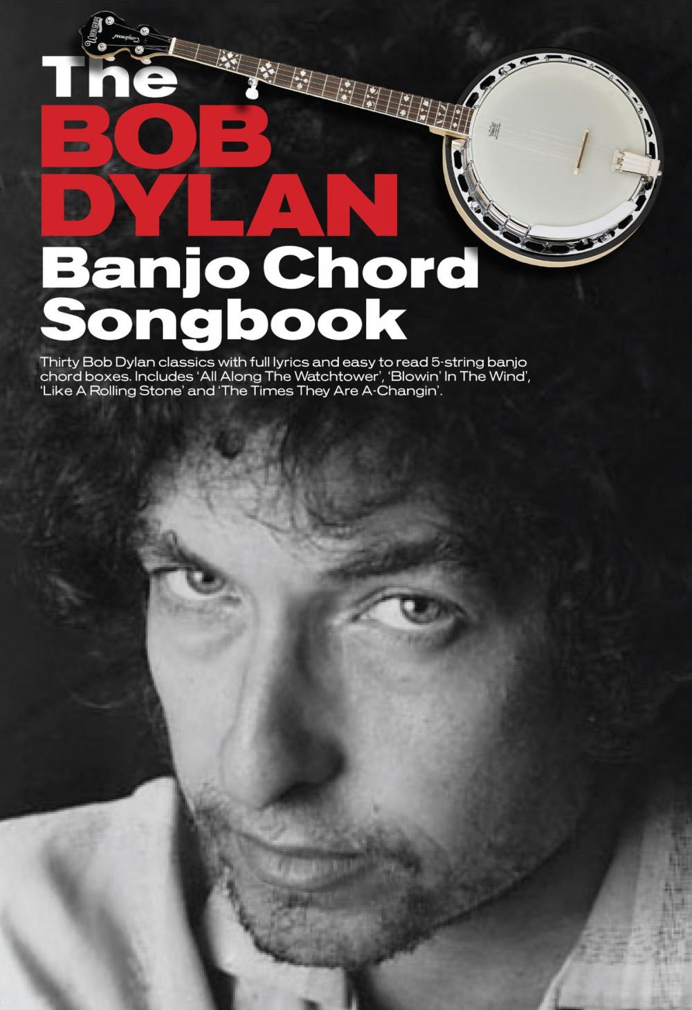 Big bigCover of The Bob Dylan Banjo Chord Songbook