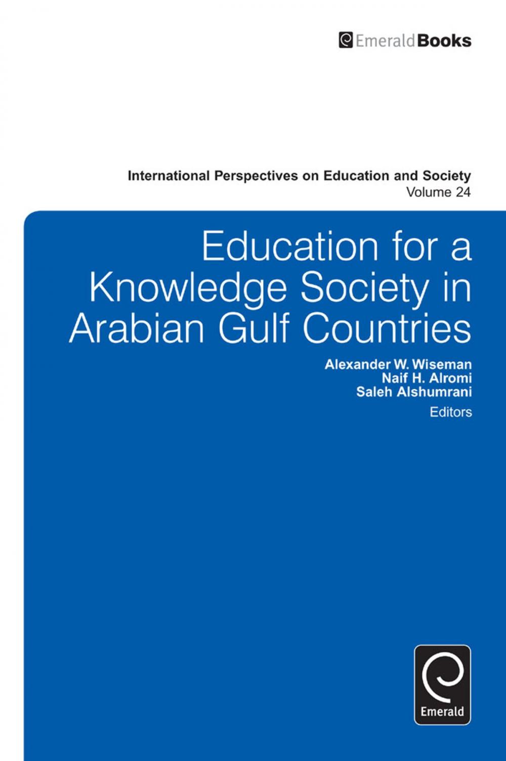 Big bigCover of Education for a Knowledge Society in Arabian Gulf Countries