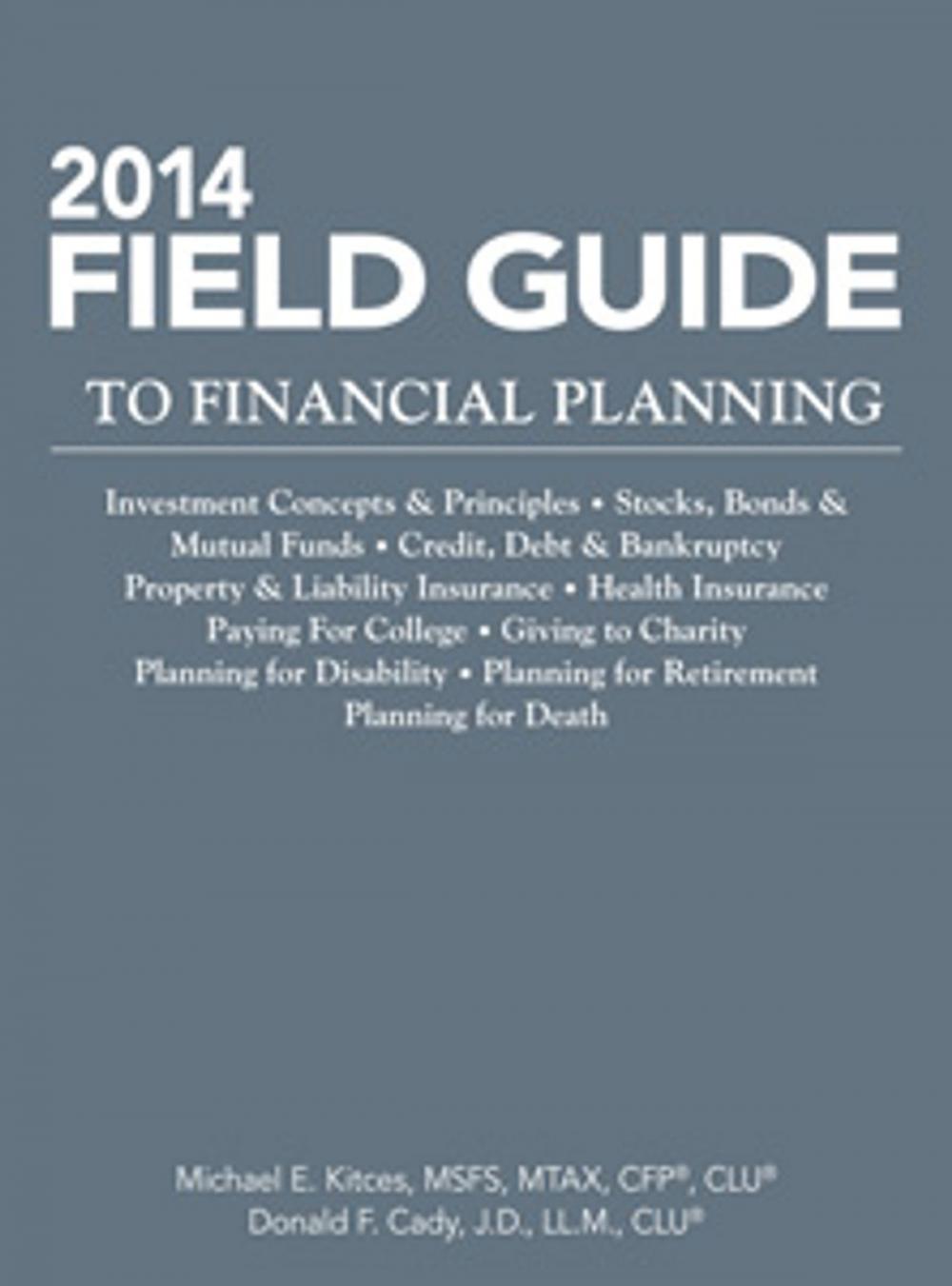 Big bigCover of 2014 Field Guide to Financial Planning